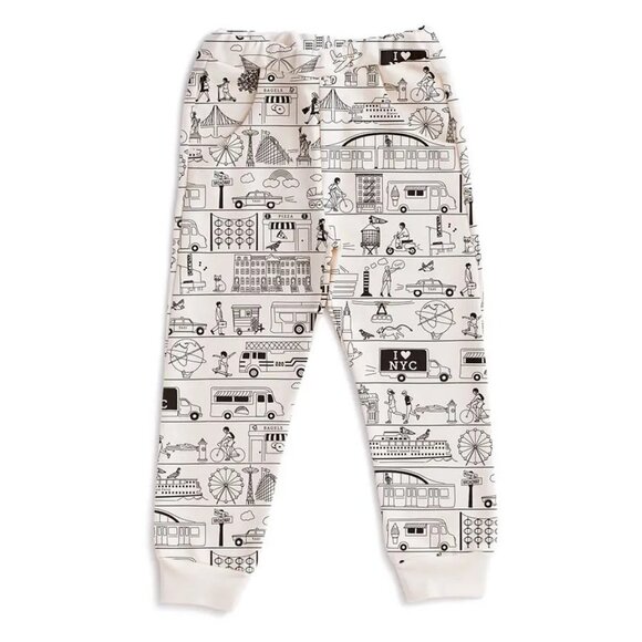 NWT Winter Water Factory New York City Organic Cotton Sweatpants - Picture 1 of 2